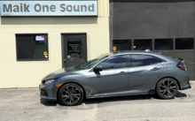 2018 Honda Civic Hatch with premium window tint
